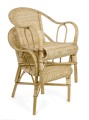 Fotel ogrodowy z rattanu Ines