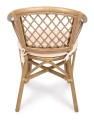 Krzesło jadalniane ogrodowe z rattanu New Athina