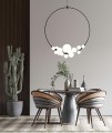 Lampa wisząca Rocio czarna
