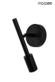 Lampa ścienna Prisma czarna Moosee