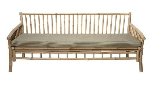 Bambusowa sofa ogrodowa Sole z poduszką Bloomingville
