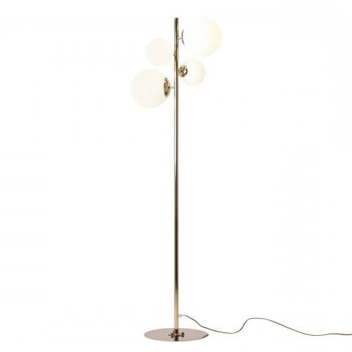 Lampa podłogowa BLOOM złota