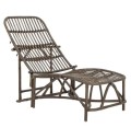 Leżak ogrodowy z rattanu Dione Bloomingville