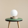 Lampka stołowa BALL beżowa