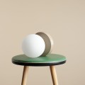 Lampka stołowa BALL beżowa