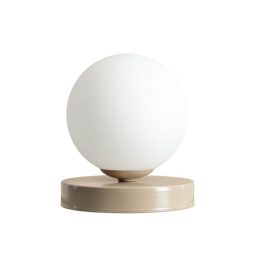 Lampka stołowa BALL beżowa