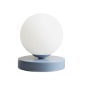 Lampka stołowa BALL niebieska