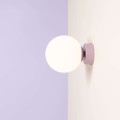 Lampa ścienna lub sufitowa BALL fioletowa