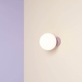 Lampa ścienna lub sufitowa BALL fioletowa