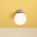Lampa ścienna lub sufitowa BALL niebieska