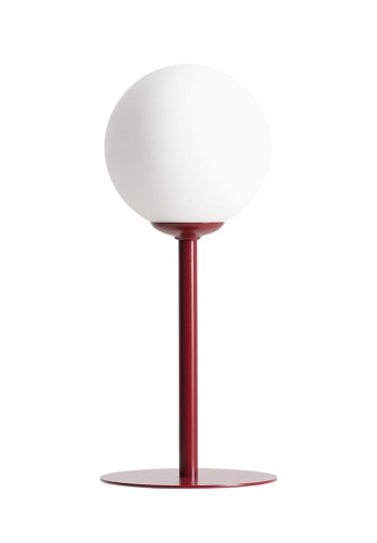 Lampka stołowa PINNE bordowa