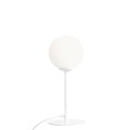 Lampka stołowa PINNE biała minimalistyczna