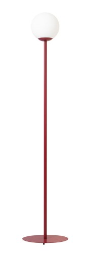 Lampa podłogowa PINNE bordowa