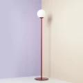 Lampa podłogowa PINNE bordowa