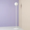 Lampa podłogowa PINNE biała minimalistyczna