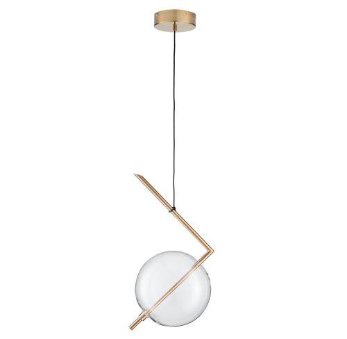 Lampa wisząca Amore złota