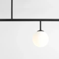 Lampa sufitowa wisząca DIONE 4 kule czarna