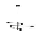 Lampa wisząca Clex-6 LED czarna