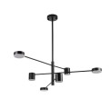Lampa wisząca Clex-6 LED czarna
