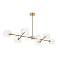 Lampa wisząca Cosmic 8 złota 