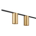 Lampa wisząca Lungo czarno-złota