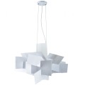 Lampa wisząca Fame origami biała 