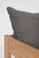 Elegancka sofa 3 osobowa Kobo antracytowa