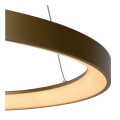 Lampa wisząca Ring Vidal złota