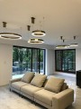 Lampa wisząca RING 40 złota