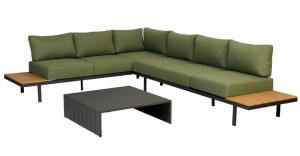 Wypoczynkowy zestaw ogrodowy Bari zielony 