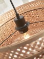 Lampa podłogowa mała BHUTAN czarna