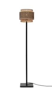 Lampa podłogowa BHUTAN czarna