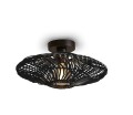 Lampa sufitowa ZANZIBAR czarna