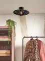 Lampa sufitowa ZANZIBAR czarna
