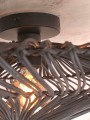 Lampa sufitowa ZANZIBAR czarna