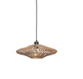 Lampa wisząca ZANZIBAR rattanowa naturalna