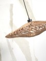 Lampa wisząca ZANZIBAR rattanowa naturalna