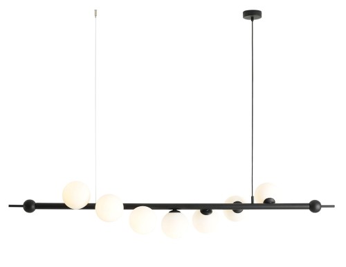 Lampa wisząca nad stół WAVE czarna