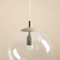 Lampa wisząca kula GLOBE beżowa