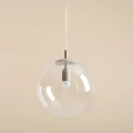 Lampa wisząca kula GLOBE beżowa