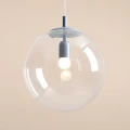 Lampa wisząca kula GLOBE niebieska