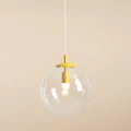 Lampa wisząca kula GLOBE żółta
