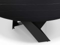Okrągły stół jadalniany Salerne czarny