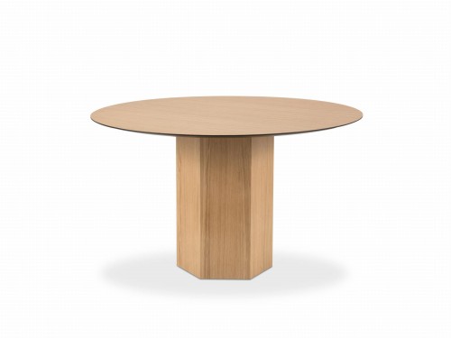 Stół na jednej nodze Sahara naturalny dąb