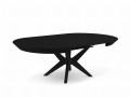 Drewniany stół Virginia 130 czarny dąb