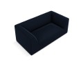 Sofa Ruby 2-osobowa granatowa aksamit