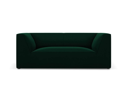 Sofa Ruby 2-osobowa butelkowa zieleń aksamit