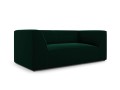 Sofa Ruby 2-osobowa butelkowa zieleń aksamit