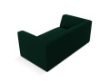 Sofa Ruby 2-osobowa butelkowa zieleń aksamit