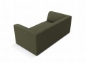 Sofa Ruby 2-osobowa ciemno zielona sztruks